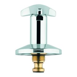 Grohe Oberteil 11501 für UP-Ventile Trecorn Griff Markierung blau 1/2' chrom