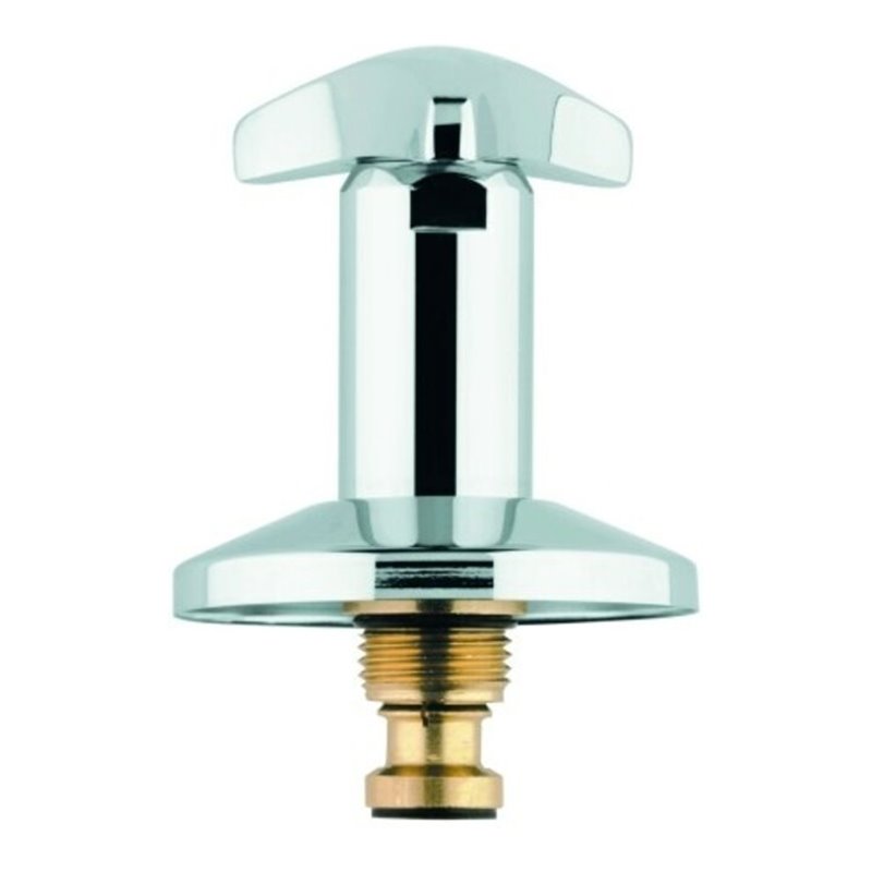 Grohe Oberteil 11501 für UP-Ventile Trecorn Griff Markierung blau 1/2' chrom