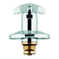 Grohe Oberteil 11504 für UP-Ventile Trecorn Griff Markierung blau 3/4' chrom