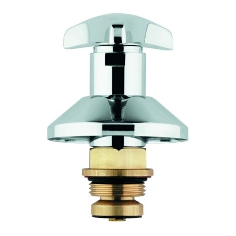 Grohe Oberteil 11508 für UP-Ventile 1' Trecorn Griff Markierung rot chrom