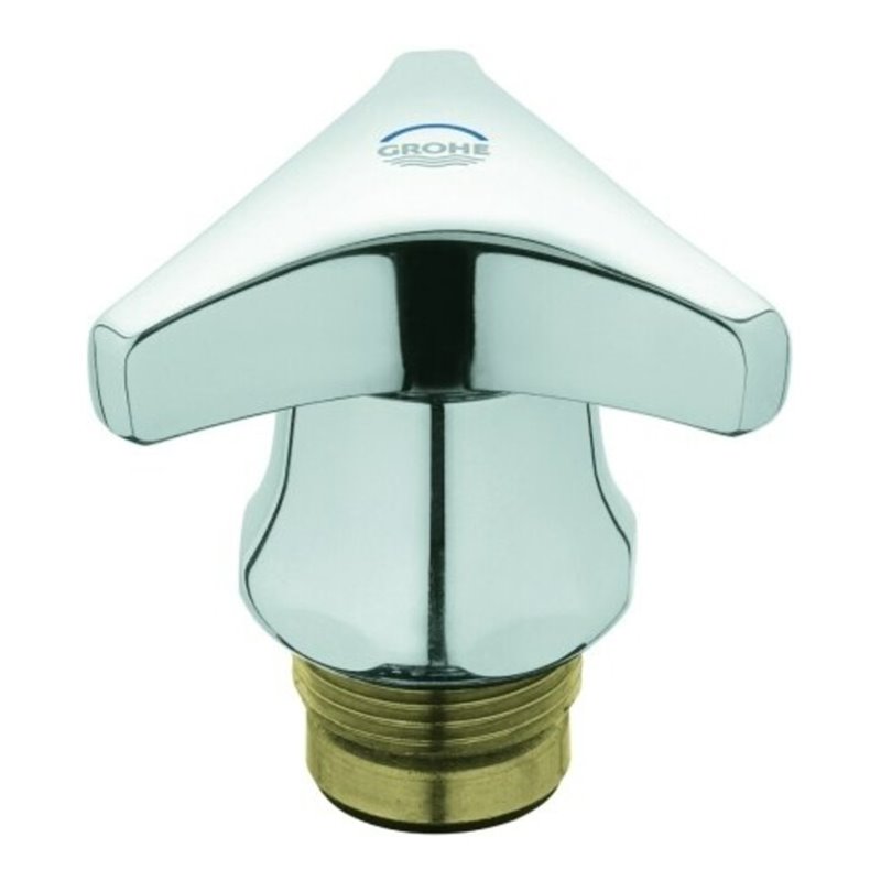 Grohe Oberteil 11104 mit Trecorn Griff Markierung blau 3/4' chrom