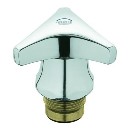 Grohe Oberteil 11104 mit Trecorn Griff Markierung blau 3/4' chrom