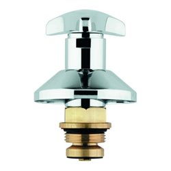 Grohe Oberteil 11507 für UP-Ventile Trecorn Griff Markierung blau 1' chrom