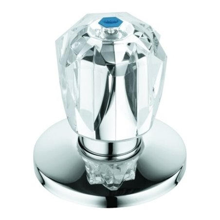 Grohe Oberteil 11544 3/4' für UP-Ventile Brillant Griff Markierung blau chrom