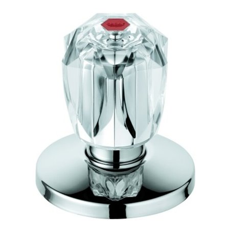 Grohe Oberteil 11542 1/2' für UP-Ventile Brillant Griff Markierung rot chrom