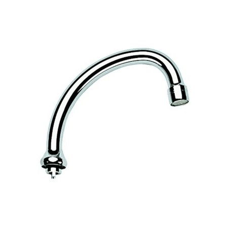 Grohe Rohrauslauf 13076 Ausladung 140mm schwenkbar mit Anschlag chrom