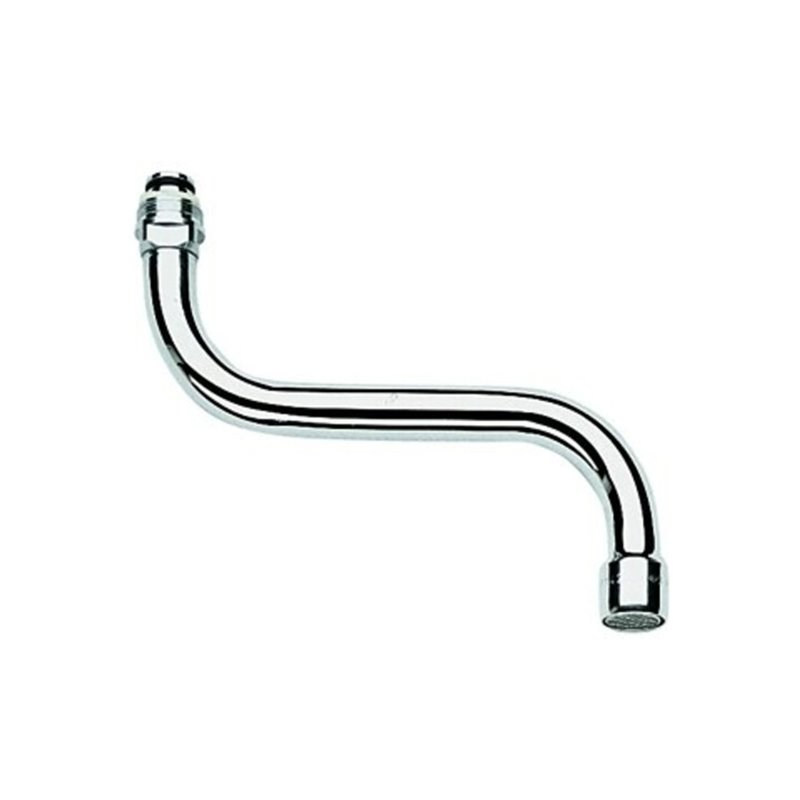 Grohe S-Auslauf 13052 Ausladung 150 mm für Küchen-Wandbatterien chrom