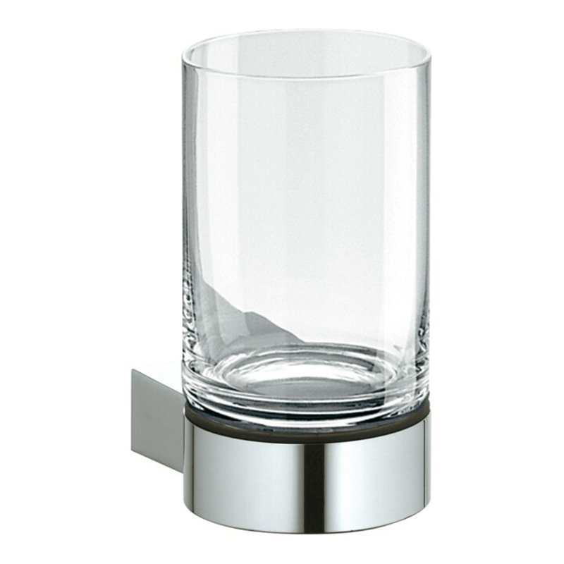 Keuco Glashalter Plan m Echtkr.-Glas und Halter, verchromt