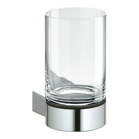 Keuco Glashalter Plan m Echtkr.-Glas und Halter, verchromt