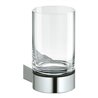 Keuco Glashalter Plan m Echtkr.-Glas und Halter, verchromt