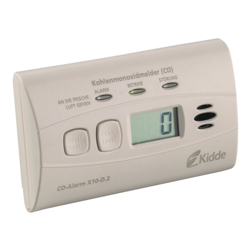 CO-Melder X10-D.2 H.71mm weiß 85 dB/3m