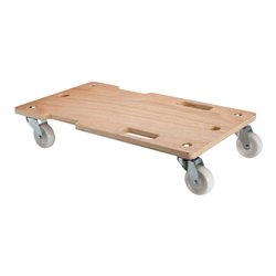 BS Rollen Transportroller D.75mm 150 kg L600mm B350mm Ku.HO m.Griffmulde