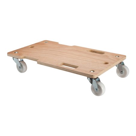 BS Rollen Transportroller D.75mm 150 kg L600mm B350mm Ku.HO m.Griffmulde