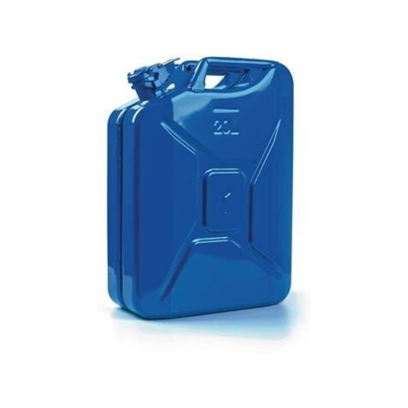 Kraftstoffkanister Inh.20l Signalblau RAL 5005 Stahlbl.L345xB165xH470mm VALPRO