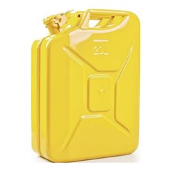 Kraftstoffkanister Inh.20l Zinkgelb RAL 1018 Stahlbl.L345xB165xH470mm VALPRO