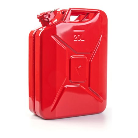 Kraftstoffkanister Inh.20l Feuerrot RAL 3000 Stahlbl.