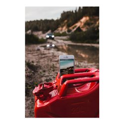 Kraftstoffkanister Inh.20l Feuerrot RAL 3000 Stahlbl.