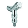 Grohe WAS-Anschlussventil 1/2', chr, m int. Schlauchplatzsicherung