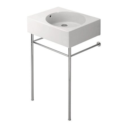 Duravit Universalbecken Scola 61,5x46cm, m HL, Ü, HL, Beck. li, we.