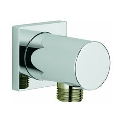 Grohe Wandanschlussbogen Rainshower 1/2', eckige Rosette, chrom