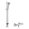 hansgrohe Brausesystem Croma 100 Multi 958mm Brausestange, mit Thermostat, chrom