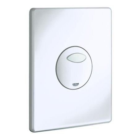 Grohe Abdeckplatte Skate senkrechte und waagerechte Montage, weiß