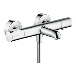 hansgrohe Wannen-Thermostat Axor Citterio M AP, Ausl. 180mm, 2 Verbraucher, chrom