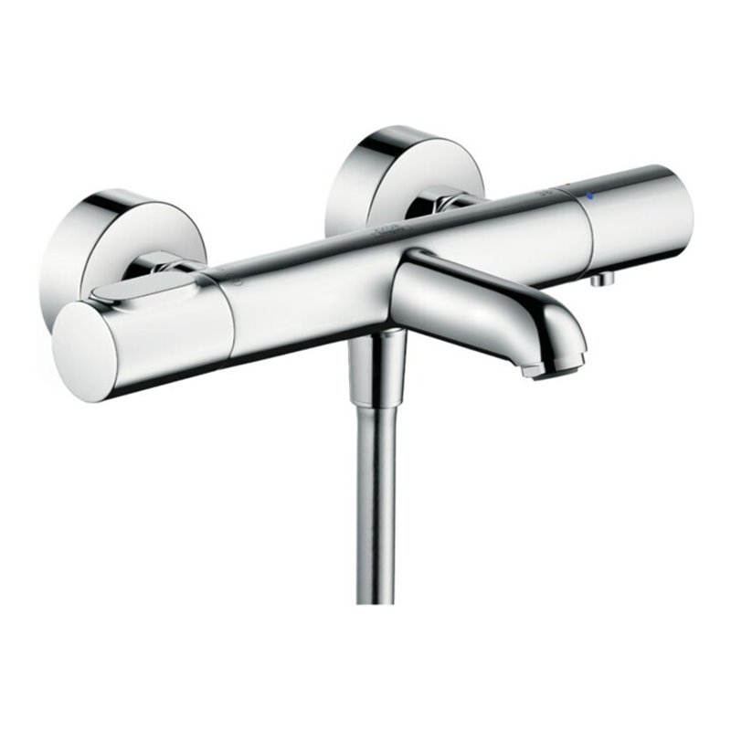 hansgrohe Wannen-Thermostat Axor Citterio M AP, Ausl. 180mm, 2 Verbraucher, chrom