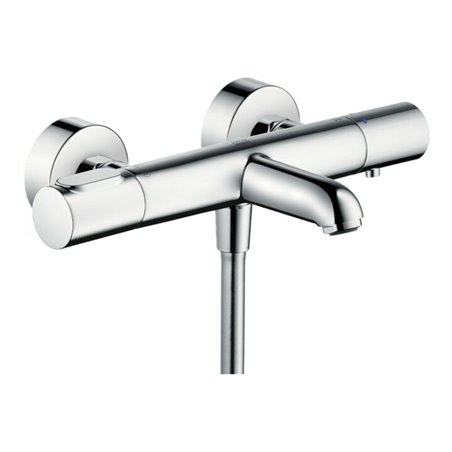 hansgrohe Wannen-Thermostat Axor Citterio M AP, Ausl. 180mm, 2 Verbraucher, chrom