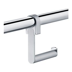 Keuco Toilettenpapierhalter Plan Care verchromt, Montage an Winkelgriff