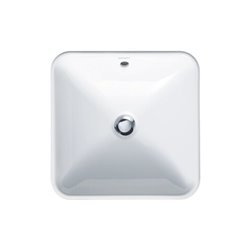 Duravit Push-Open-Ventil für Waschtische mit Überlauf, chrom