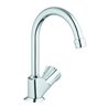 Grohe Standventil Costa chr, schwenkb. Rohrausl, Markierung blau