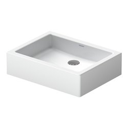 Duravit Aufsatzbecken Vero geschli., o. HL, ÜL, HLB, 50x38cm, weiß