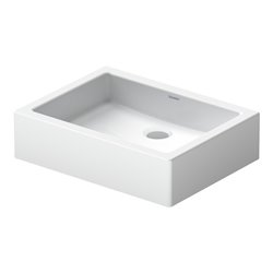 Duravit Aufsatzbecken Vero geschli., o. HL, ÜL, HLB, 50x38cm, weiß