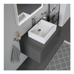 Duravit Aufsatzbecken Vero geschli., o. HL, ÜL, HLB, 50x38cm, weiß