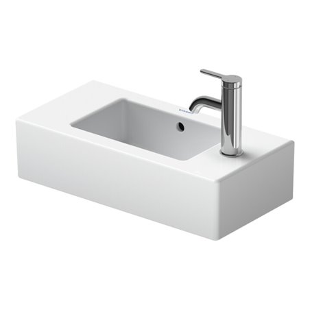 Duravit Möbel-Handwaschbecken Vero 50x25cm, m ÜL, HLB, HL rechts, weiß