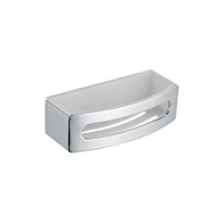 Keuco Duschkorb Elegance 2-teilig, verchromt / weiß