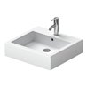 Duravit Aufsatzbecken Vero 50x47cm, geschli., m HL, ÜL, HLB, weiß