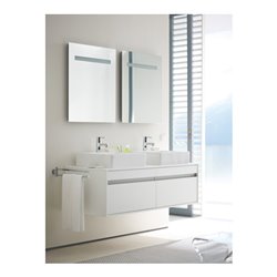Duravit Aufsatzbecken Vero 50x47cm, geschli., m HL, ÜL, HLB, weiß