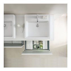 Duravit Aufsatzbecken Vero 50x47cm, geschli., m HL, ÜL, HLB, weiß