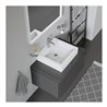 Duravit Aufsatzbecken Vero 50x47cm, geschli., m HL, ÜL, HLB, weiß