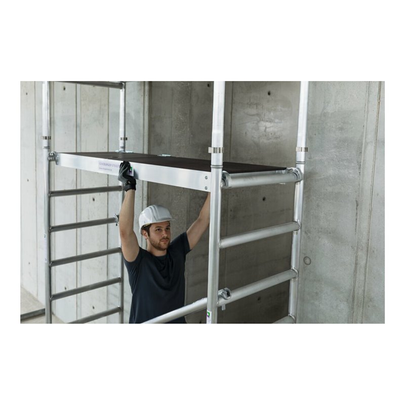 Mascot Altona Dreiviertel-Hose weiss/dunkelanthrazit