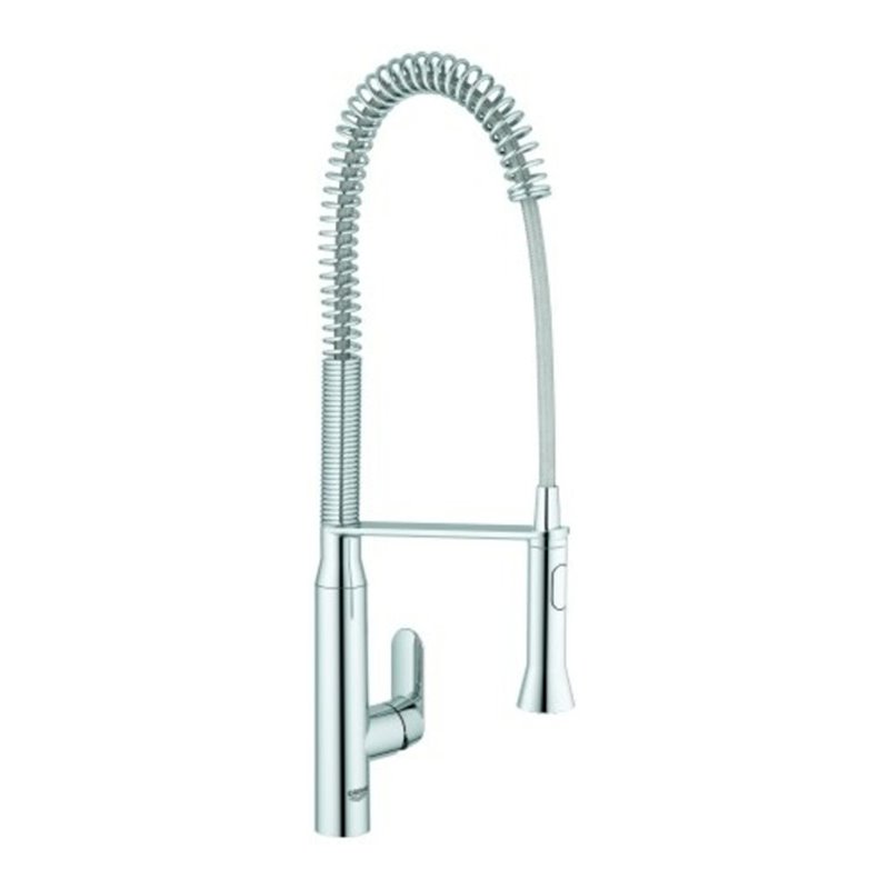 Grohe Spültisch-Einhebelmischer K7 chrom, herausziehbare Profibrause