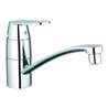 Grohe Spültisch-Einhebelmischer Eurosmart Cosmopolitan c, ND, flach. Ausl., schwenkb. Rohrausl