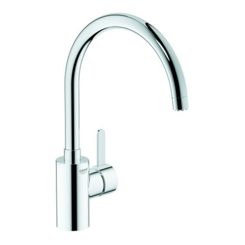 Grohe Spültisch-Einhebelmischer Eurosmart Cosmopolitan chr, Niederdruck, schwenkbarer C-Auslauf