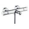 hansgrohe Wannen-Thermostat Ecostat Comfort 305x188mm, AP, 2 Verb, Ausl. 177mm, chr