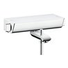 hansgrohe Wannen-Thermostat Ecostat Select AP, 2 Verbr., Ausl. 193mm, weiß/chrom
