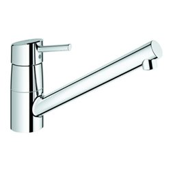 Grohe Spültisch-Einhebelmischer Concetto chrom, flacher Auslauf