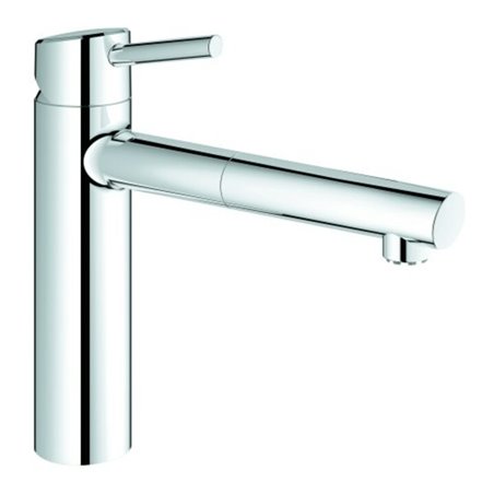 Grohe Spültisch-Einhebelmischer Concetto 1/2', ND, mittelh Ausl, ausz LamiBr, chr