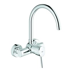 Grohe Spültisch-Einhebelmischer Concetto chrom, Wandmontage